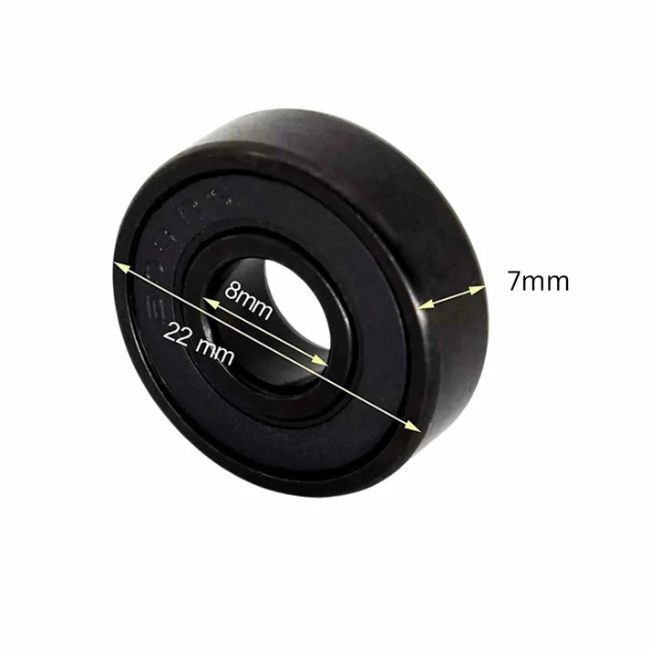 Ceramic Bearings | High Speed ABEC 11 - Set of 8 - Red or Black
